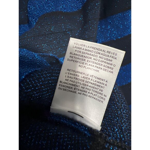 Alfred Dunner Metallic Cardigan Faux Set - Picture 4 of 7